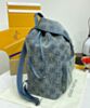 Louis Vuitton Montsouris Backpack M22534 Blue 3