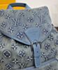 Louis Vuitton Montsouris Backpack M22534 Blue 6