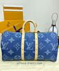 Louis Vuitton Keepall Bandouliere 45 M24315 Blue 4