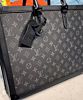 Louis Vuitton Soft Trunk Briefcase M44952 Black