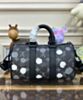 Louis Vuitton LV x YK Bandoulière Keepall 25 M46406 Black 4