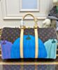 Louis Vuitton LV x YK Keepall 45 M46471 Brown 4