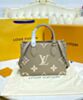Louis Vuitton Onthego PM Tote Bag M45779 Gray 3