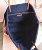 Miumiu Raffia And Cotton Tote Bag 5BG228 Black 7