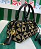 Prada Symbole Embroidered Jacquard Fabric Top-handle Bag 4