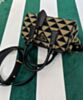 Prada Symbole Embroidered Jacquard Fabric Top-handle Bag 5