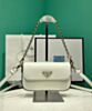 Prada Saffiano Leather Mini-bag 1BD356 Cream 2