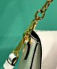 Prada Saffiano Leather Mini-bag 1BD356 Cream 7