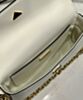 Prada Saffiano Leather Mini-bag 1BD356 Cream 8