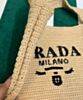 Prada Crochet Tote Bag 1BC182 Apricot 7