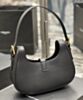 Saint Laurent Le Fermoir Hobo Bag In Shiny Leather 672615 Black 5