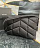 Saint Laurent Puffer Messenger Bag In Econyl Regenerated Nylon Black 5