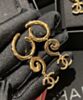 Chanel Earrings AB8509 Golden 3