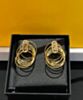 Fendi Women's O'Lock Earrings 8AH939 Golden 7