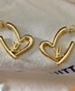 Louis Vuitton Limited Edition - Fall In Love Heart Earrings PM M00463 Golden 3