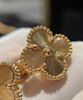 Van Cleef & Arpels Women's Vintage Alhambra Earrings Golden 3