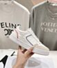 Celine Unisex Ct-10 Celine Trainer Low Lace-Up Sneaker White 5