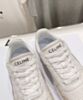 Celine Unisex Ct-10 Celine Trainer Low Lace-Up Sneaker White 8