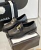 Chanel Women's Loafers G39602 Black 4