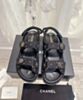 Chanel Women's Sandals G35927 Black 2