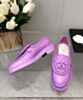 Chanel Women's Moccasins G45474 Purple 5