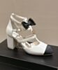 Chanel Women's Mary Janes G45534 White 6