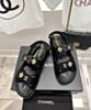 Chanel Women's Sandals G40138 Black 4