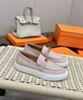 Hermes Women's Game Slip-on Sneaker Pink 4