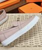 Hermes Women's Game Slip-on Sneaker Pink 8