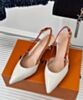 Louis Vuitton Women's Blossom Slingback Pump 1AC6FQ Cream 3