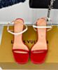 Louis Vuitton Women's Blossom Sandal 1AC94Q Red 2