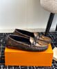 Louis Vuitton Women's Gloria Flat Loafer 1ABV2R Brown 3