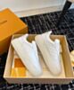 Louis Vuitton Women's LV Groovy Platform Sneaker 1ACL5S White 5