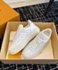 Louis Vuitton Women's LV Groovy Platform Sneaker 1ACL5S White 6