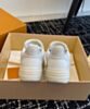 Louis Vuitton Women's LV Groovy Platform Sneaker 1ACL5S White 7