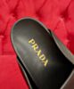 Prada Women's Leather Mules 1S430N Black 9