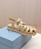 Prada Women's Sporty Fisherman Sandals 1X465N 5