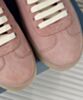 Prada Women's Suede Sneakers 1E413N Pink 8