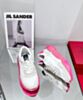 Valentino Garavani Bubbleback Mesh And Suede Sneaker Peachblow 6