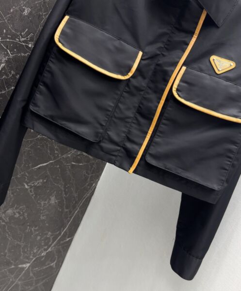 Prada Women's Re-Nylon Jacket Black 7