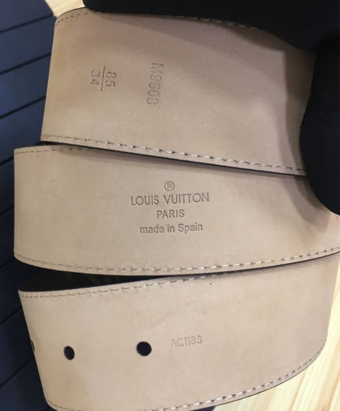 Louis Vuitton LV Initiales 40mm Brown