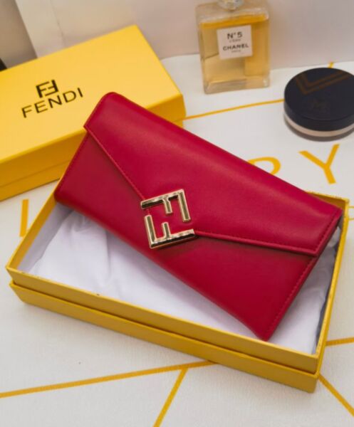 Not for sale: Fendi FF Continental Wallet Red