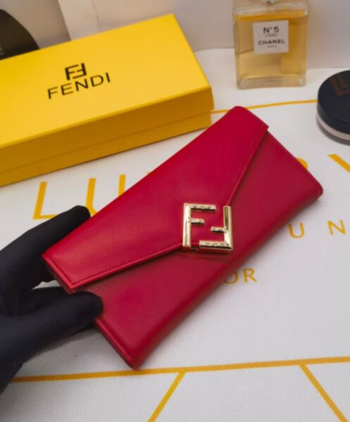 Not for sale: Fendi FF Continental Wallet Red