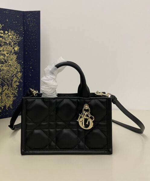 Dior Mini Dior Book Tote Black 2