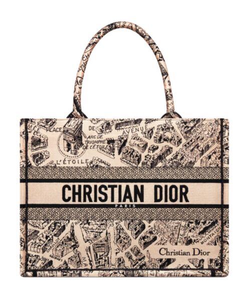 Dior Medium Dior Book Tote Apricot