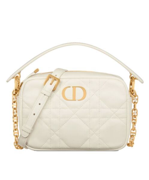 Dior Small Dior Caro Top Handle Camera Bag 