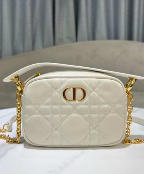 Dior Small Dior Caro Top Handle Camera Bag  3