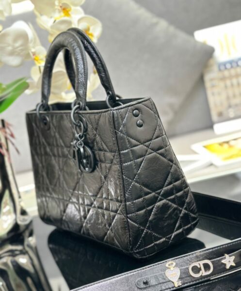 Dior Medium Lady D-Sire My ABCDior Bag Black 3