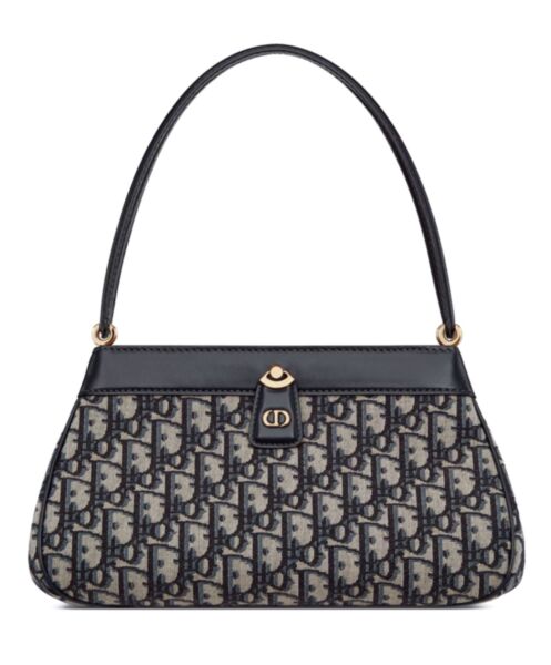 Dior Medium Dior Key Bag Dark Blue