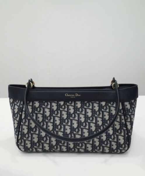 Dior Medium Dior Key Bag Dark Blue 5